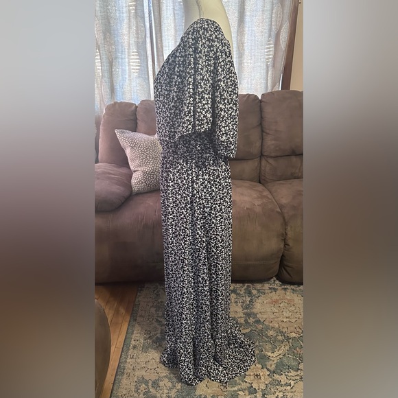 Floral Off The Shoulder Maxi Dress - Picture 8 of 14